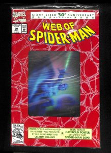 Web of Spider-Man #90 Hologram Cover!