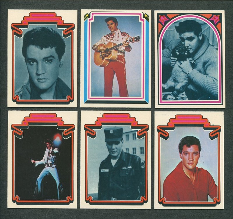 1977 Donruss Elvis Presley Ccard Set NM