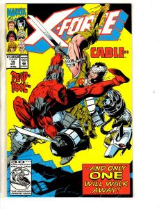 X-Force # 15 NM Marvel Comic Book Domino Deadpool Cable X-Men Wolverine CR54A