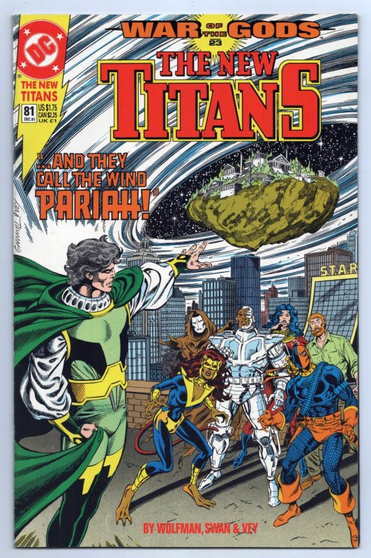 New Titans #81 | War Of The Gods (DC, 1991) VF