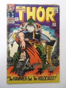 Thor #127 (1966) GD/VG Condition moisture stain