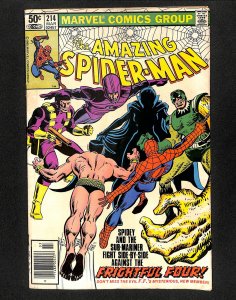 Amazing Spider-Man #214 Newsstand Variant