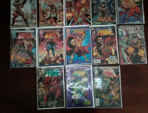 Lot of 61 Miscellaneous 1990s Comic Books bagged look at all pictures as some