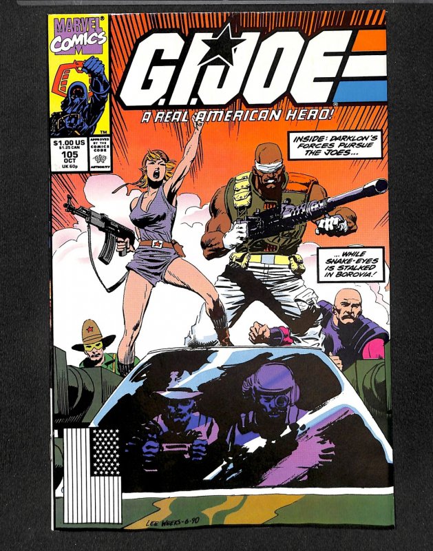 G.I. Joe: A Real American Hero #105 (1990)