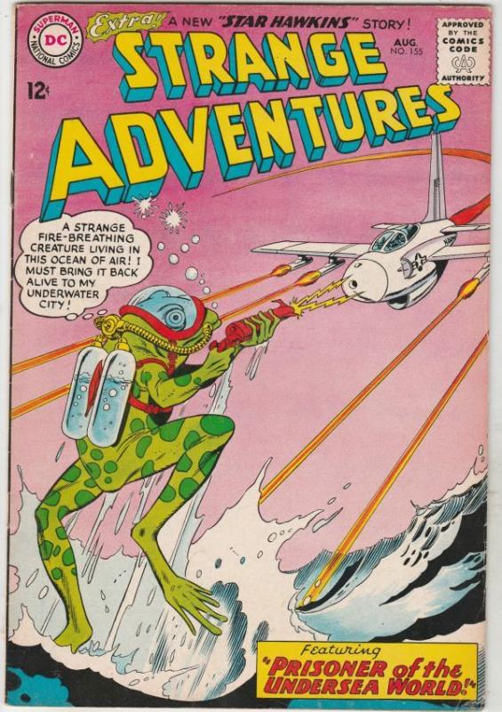 Strange Adventures #155 (Aug-63) VF+ High-Grade Star Hawkins