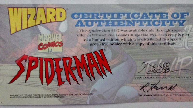 Spider-Man #½ (NM)(1998)