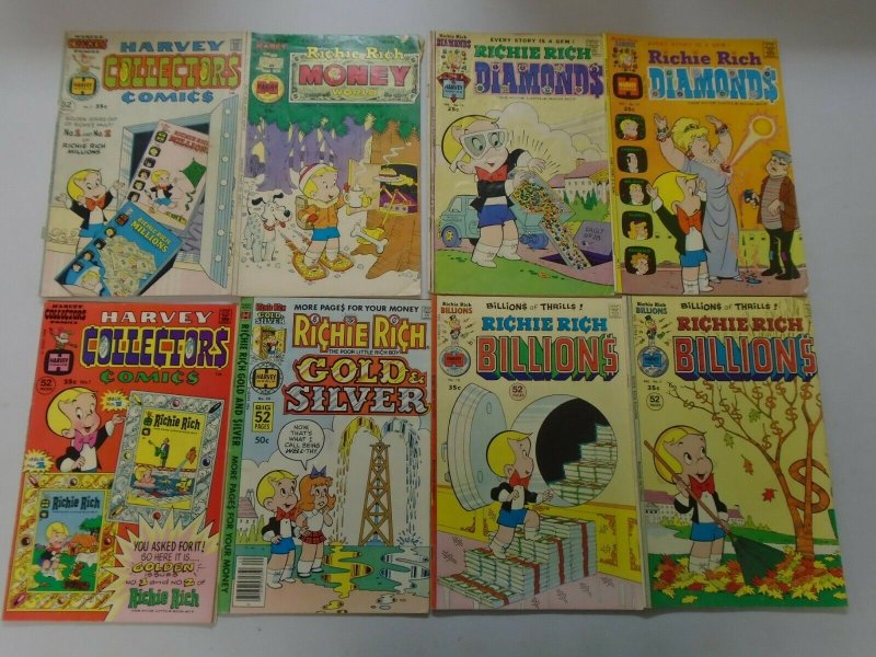 Richie Rich Comic lot 30 different issues 4.0 VG or better (Bronze age Harvey)