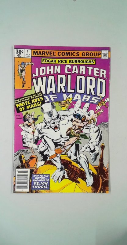 John Carter Warlord of Mars #2 (1977) FN