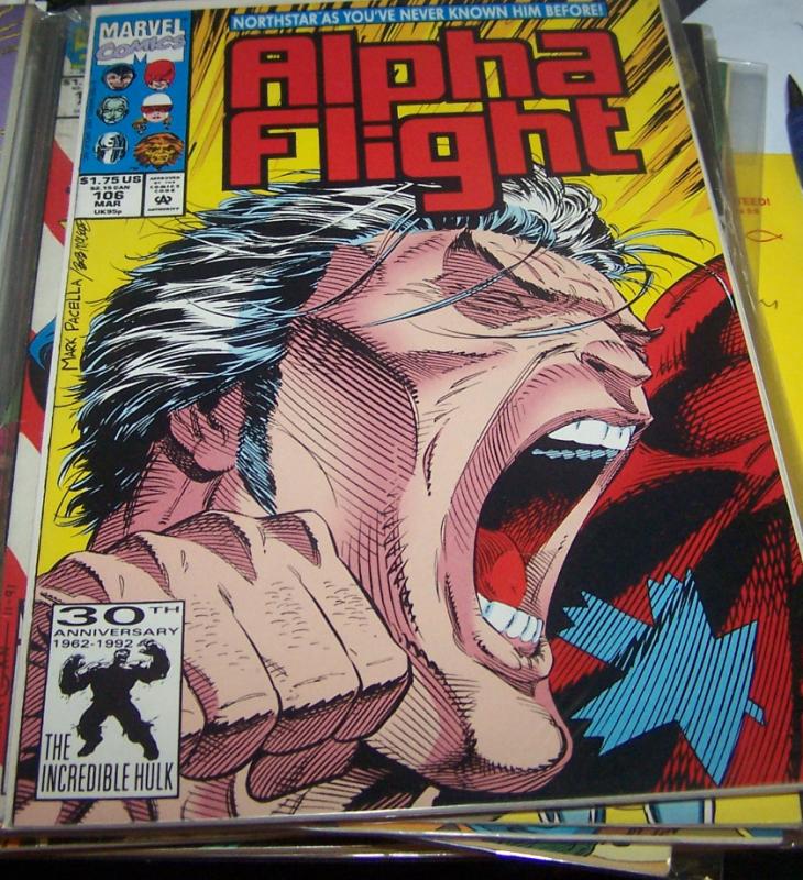 alpha flight comic lot 98 issues 1-122 +annuals 1st lady deathstrike+jim lee