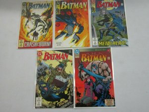 Batman comic lot 45 different from #401-498 6.0 FN (1986-93)