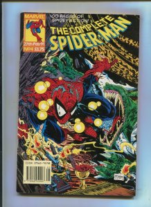 THE COMPLETE SPIDER-MAN (8.0) BRITISH, MCFARLANE!! 1991