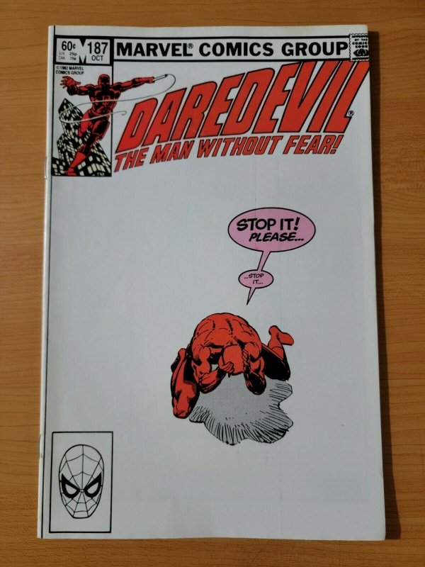 Daredevil #187 Direct Market Edition ~ NEAR MINT NM ~ 1982 Marvel Comics