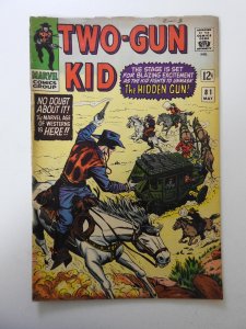 Two-Gun Kid #81 (1966) VG- Condition! Moisture stain, 1 in spine split