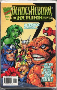 Heroes Reborn: The Return #4 (1997) Human Torch