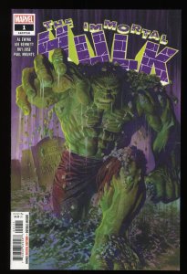 Immortal Hulk #1 1st print Alex Ross cover!