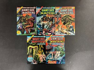 Giant-Size Man Thing (1974) #1-5 FN Complete Set