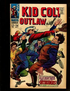 KID COLT OUTLAW #136 (7.5) THE INTRUDERS!