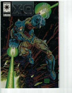 X-O Manowar #0 VF/NM signed by Joe Quesada with Certificate of Authenticity 1993