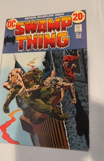 Swamp Thing #2 (1973) Forever....! Bernie Wrightson art
