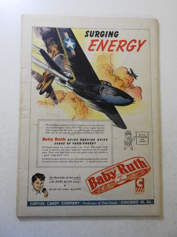 Star Spangled Comics #51 (1945) VG+ Condition moisture stains bc