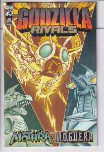 GODZILLA RIVALS MOTHRA VS MOGUERA (2023 IDW-PRH) #1 CVR A CHAN
