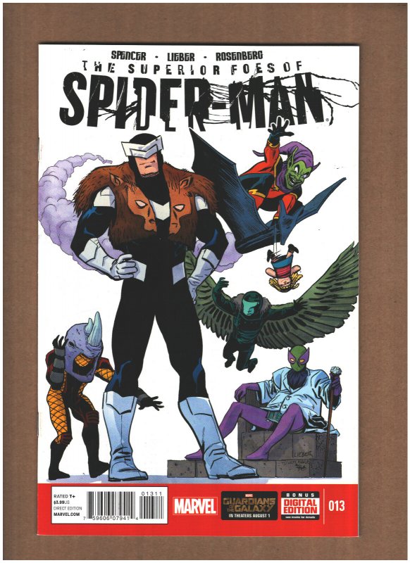 Superior Foes of Spider-man #13 Marvel Comics 2014 SHOCKER BEETLE NM- 9.2