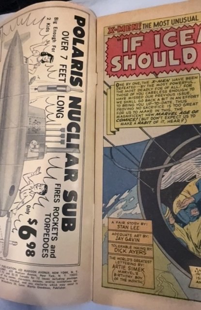 The X-Men #18 (1966)if icemba should fail -Magnato