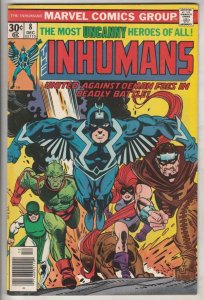 Inhumans, The #8 (Dec-76) VF/NM High-Grade Black Bolt, Gorgon, Triton, Karnak...