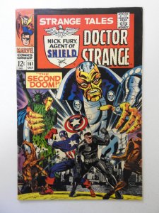 Strange Tales #161 (1967) VG/FN Condition! Small tape pull front cover