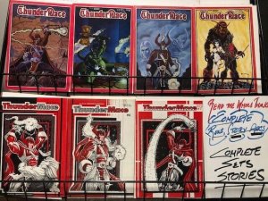 THUNDER MACE Lot 1-7 complete VF/VF+/NM 1986-1990 RAK