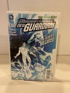 Green Lantern: New Guardians #21 9.0 (our highest grade)  2013 New 52!