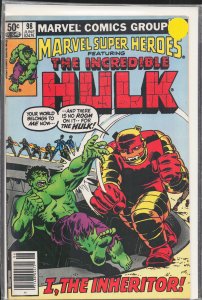 Marvel Super-Heroes #98 Newsstand Edition (1981) Hulk