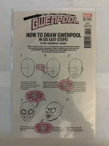 The Unbelievable Gwenpool #21 Zdarsky Cover (2017)