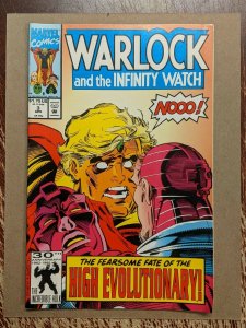 Warlock and the Infinity Watch # 3 Marvel Comic Book Adam Thanos Cosmic YY12
