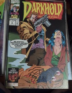 DARKHOLD # 9 1993 MARVEL DISNEY PAGES FROM THE BOOK OF SINS modred the mystic