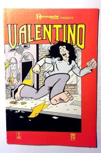 Valentino #1 (1985) Renegade Press 1st Print Comic Book