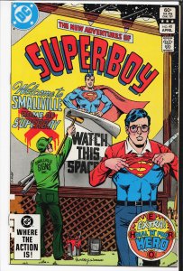 The New Adventures of Superboy #40 (1983) Superboy