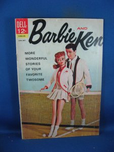 BARBIE AND KEN 4 VG+ DELL 1963