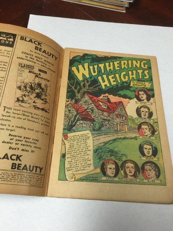 Classics Illustrated 59 1st Printing Fn- Fine - 5.5 Wuthering Heights