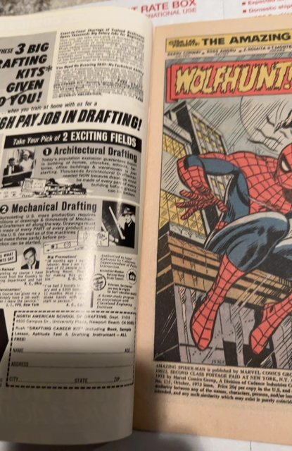 The Amazing Spider-Man #125 (1973)2nd Manwolf