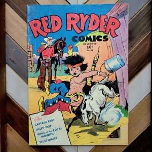 RED RYDER COMICS #28 GD/VG (Dell 1944) Fred Harman Art | Pre-Code | Golden Age