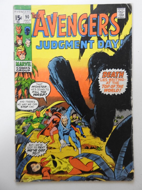 The Avengers #90 (1971) VG+ Condition!