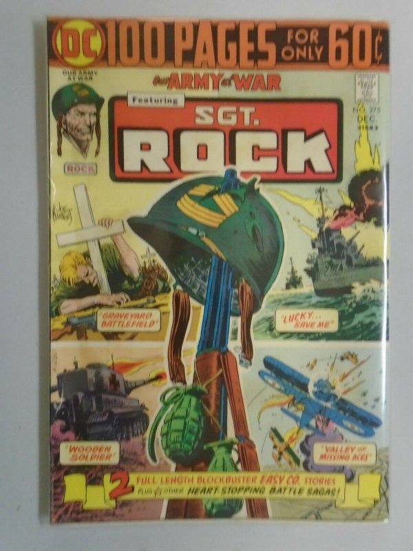 Our Army at War #275 Featuring Sgt. Rock 5.0 VG FN (1974)