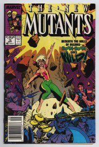 New Mutants #79 Hela | Valkyries (Marvel, 1989) FN 