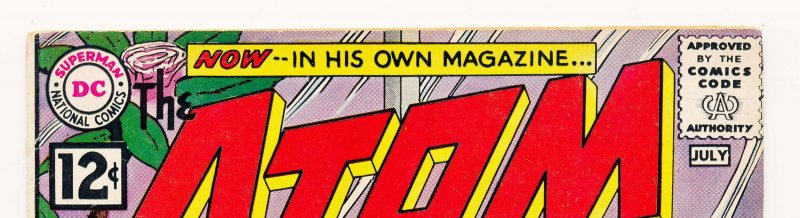Atom (1962) #1 VG+