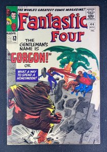 Fantastic Four (1961) #44 VF- (7.5) 1st App Gorgon Jack Kirby Cover/Art