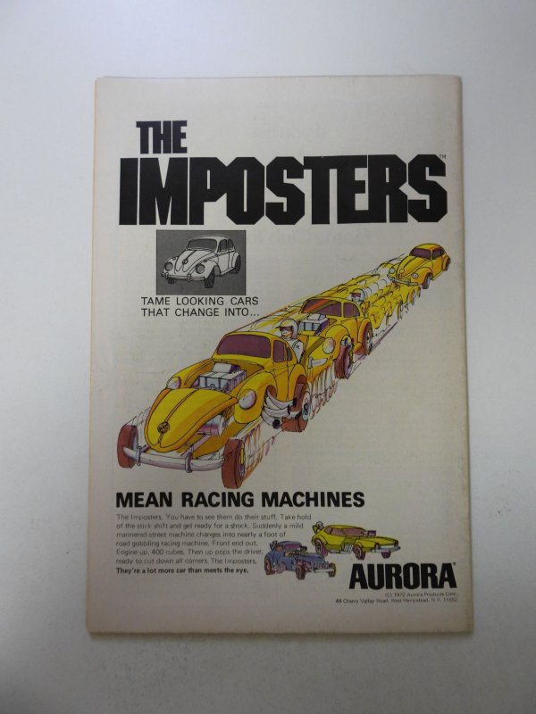 Swamp Thing #5 (1973) FN condition stain back cover