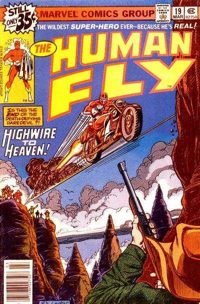 Human Fly (1977 series) #19, VF+ (Stock photo)