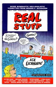 Real Stuff #3 - Dennis Eichhorn - underground  - Fantagraphics - 1991 - VF