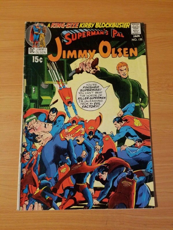 Superman's Pal, Jimmy Olsen #135 ~ FINE FN ~ (1971, DC Comics)